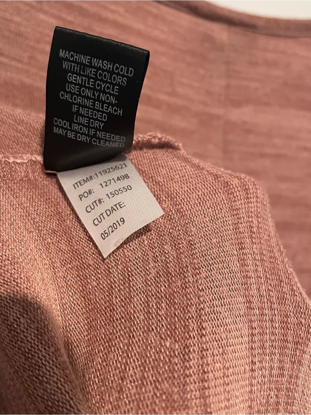 Torrid Heather Rose Pink V-Neck Tunic Top Soft Stretch Womens Plus Sz 5 X US 28 - Picture 5 of 5